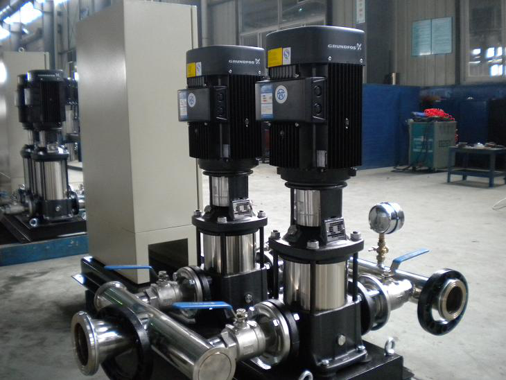 Pressure stabilizing pump